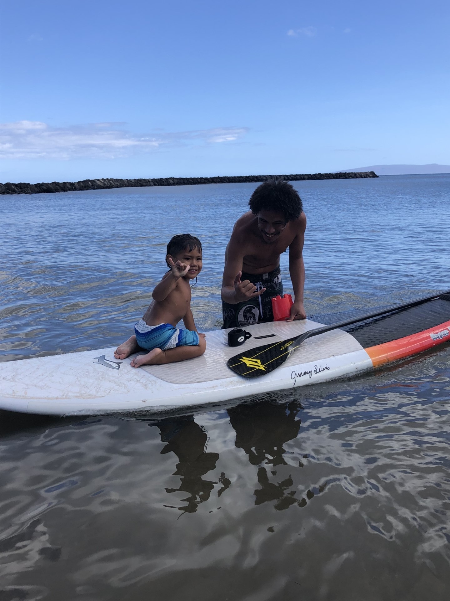 Child on a Surfboard