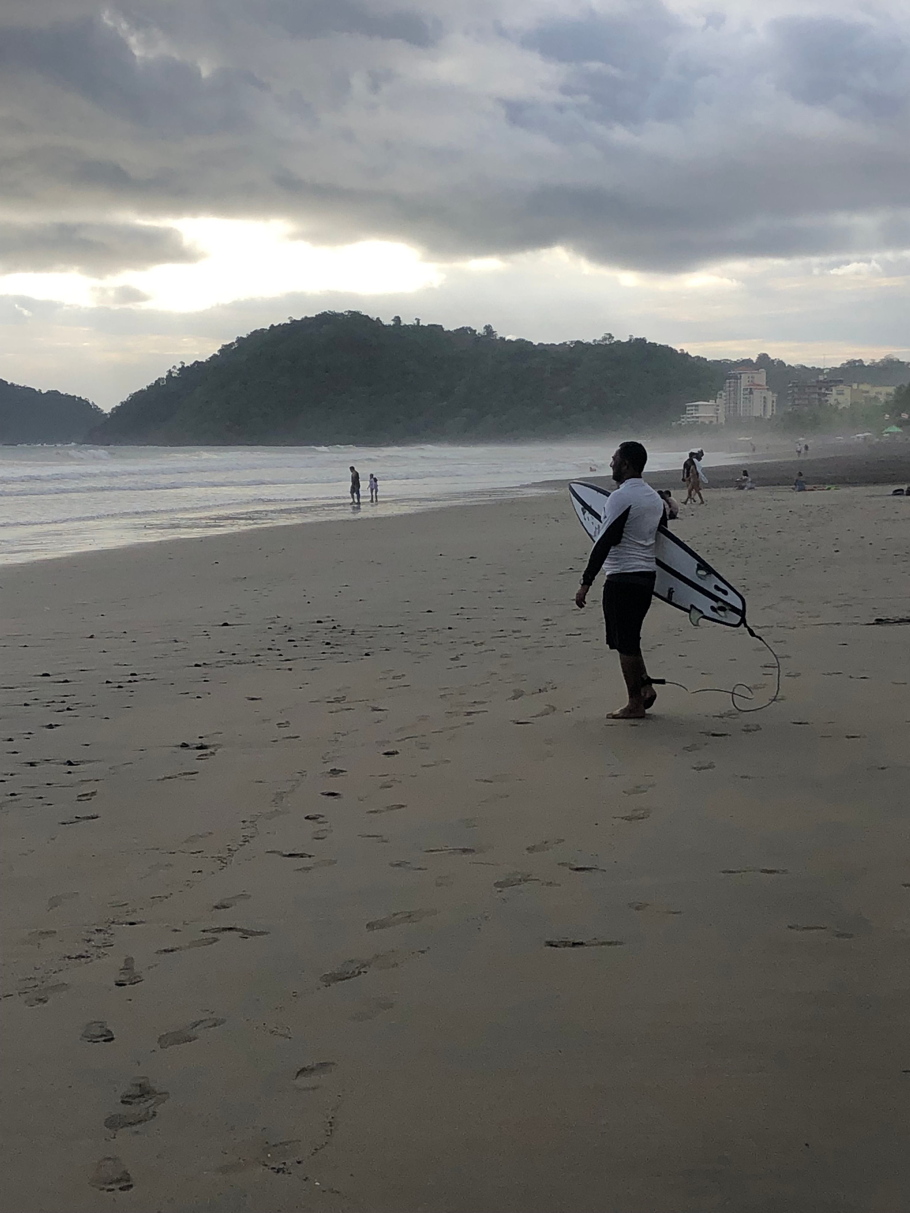 Man on the Beach
